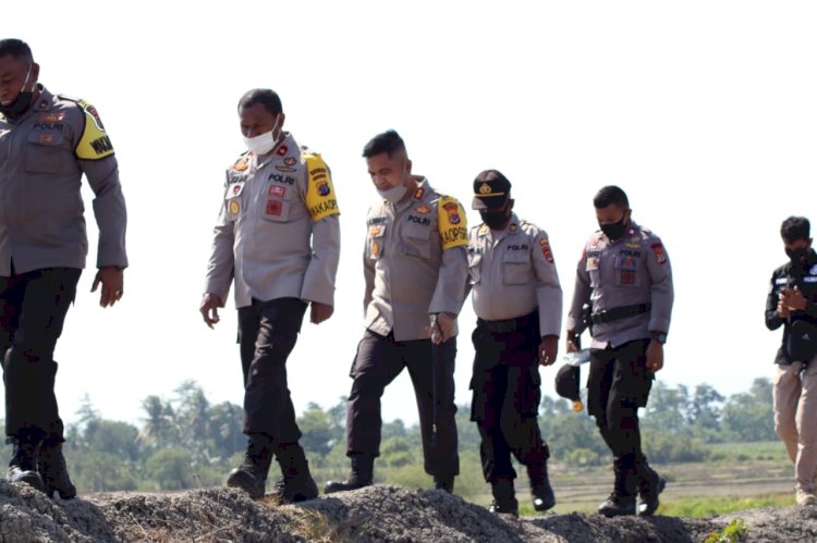 Kapolres Kupang, Anggota Tetap Laksanakan Protokol Kesehatan Covid-19