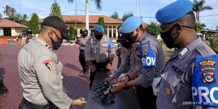 Cegah Pelanggaran Anggota  Sie Propam Polres Kupang Lakukan Razia