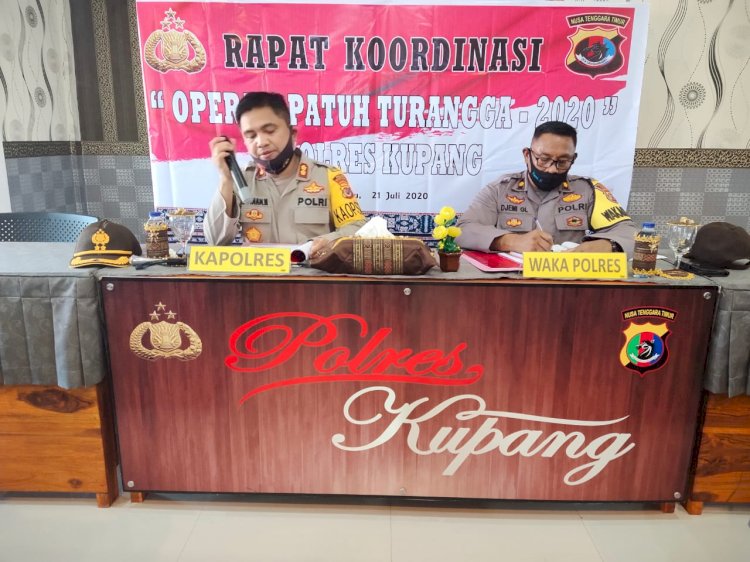 Selama Dua Minggu Polres Kupang akan Menggelar Operasi Patuh Turangga 2020