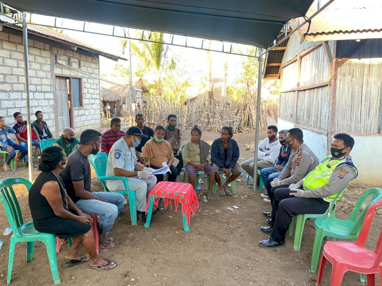 Sat Lantas Polres Kupang Bersama Jasa Raharja Kupang Lakukan Layanan Prima Ditengah Pandemi Covid-19