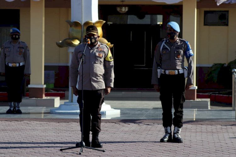 Waka Polres Kupang ,Disiplin Adalah Mutlak Bagi Anggota Polri