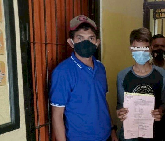 Polsek Kupang Tengah Tangkap Pelaku Pembobol Kios Sembako