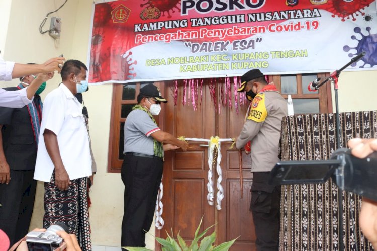 Kapolres Kupang resmikan kampung tangguh nusantara
