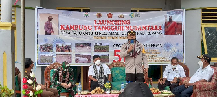 Camat Minta Kapolres Kupang Bangun Polsek Amabi Oefeto