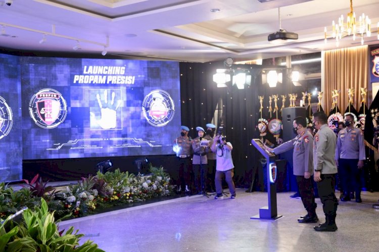 Kapolri Launching Aplikasi Propam Presisi 