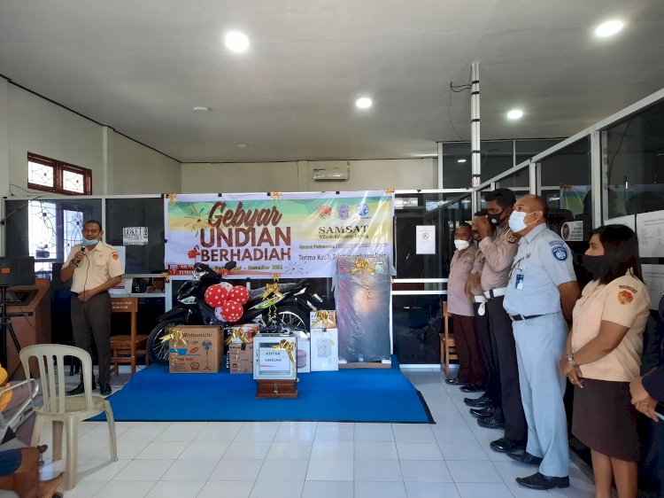 Sat Lantas Polres Bersama Samsat Kabupaten Gelar Gebyar Berhadiah