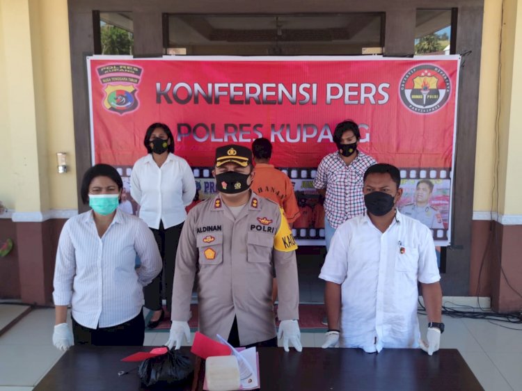 Penyidik Sat Reskrim Polres Kupang Jerat Pelaku Pembunuhan Dengan Pasal Berlapis