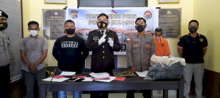 Kapolres Kupang Beberkan Penangkapan Sindikat Curnak