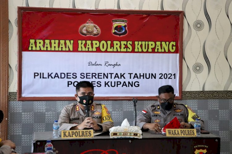 Jelang Pilkades Serentak, Kapolres Kupang: Pastikan Wilayah Tetap Aman dan Kondusif”