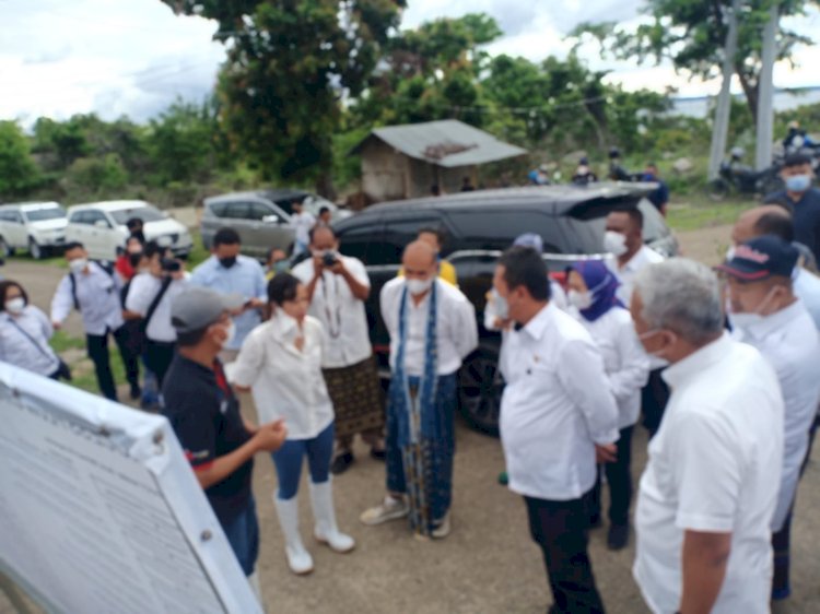 Polres Kupang Amankan Kunjungan Kerja Menteri Kelautan dan Perikanan RI