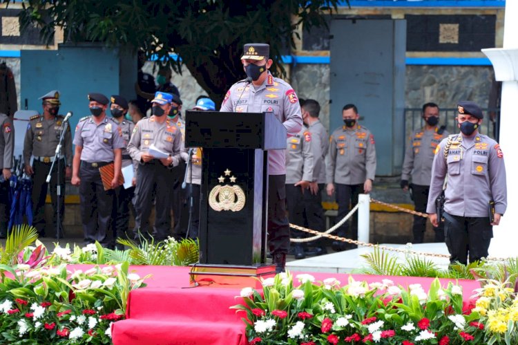 Resmikan Tim Perintis Presisi Kapolri Beri Rasa Aman Masyarakat