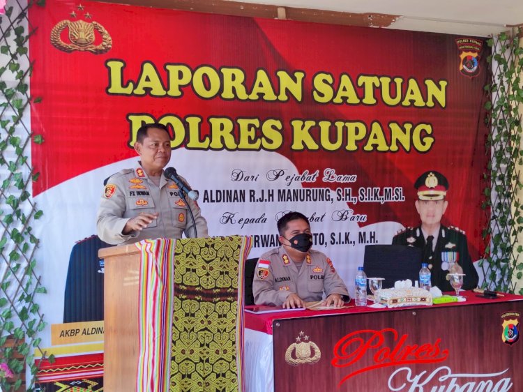 Gas Pol...Kapolres Kupang Benahi Pelayanan Kepolisian di Polres Kupang