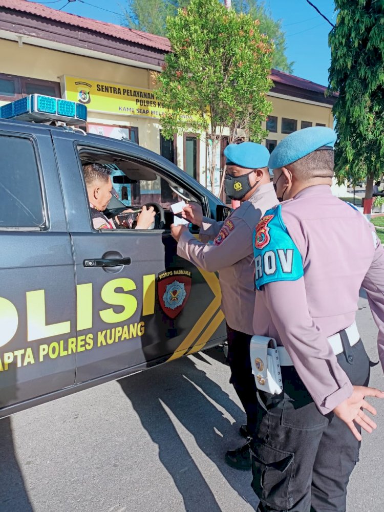 Cegah Terjadinya Kejahatan Jalanan Kapolres Kupang Printahkan Jajaran Giatkan Patroli