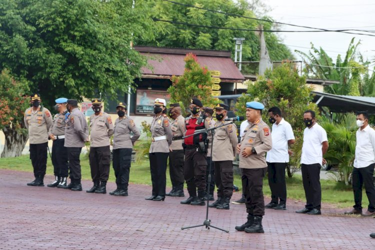 Tindak Lanjuti Progam Kapolri Kabid Propam Polda NTT Glorakan Aplikasi Dumas Presisi