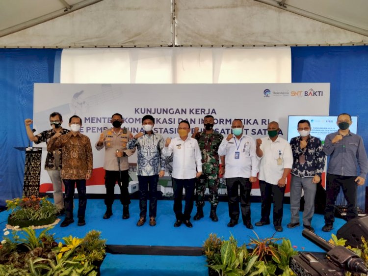 Kapolres Kupang Pimpin Langsung Pengamanan Menteri Kominfo di Kabupaten Kupang