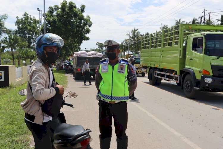 Operasi Keselamatan Turangga 2022 Sat Lantas Polres Kupang Himbau Warga Tertib Berlalu Lintas