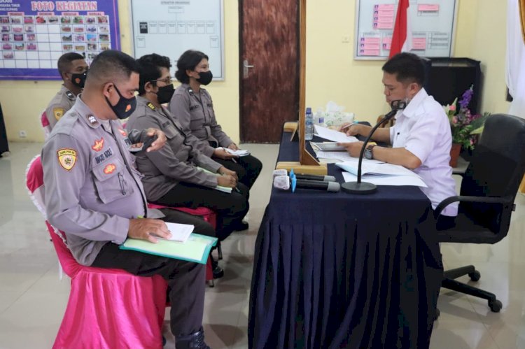 Tim Audit Itwasda Polda NTT Kunjungi Mapolres Kupang