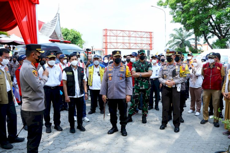 Cek Rest Area KM 57, Kapolri Imbau Pemudik Manfaatkan Layanan Posko Mudik