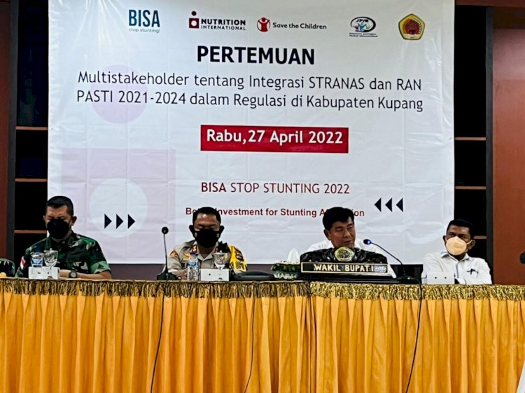 Kapolres Kupang Siap Membantu Pemda Kupang Turunkan Jumlah Stanting Di Kabupaten Kupang