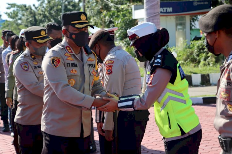 Polres Kupang Gelar Halal - bihalal Usai Libur Idul Fitri 1443 H