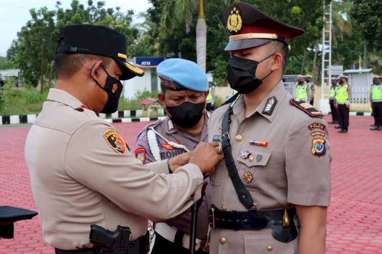 Pimpin Sertijab Kasat Reskrim, Ini Pesan Kapolres Kupang Kepada Seluruh Personil