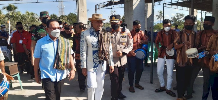 Kapolres Kupang  Hadiri Halal Bihalal Akbar Bersama Gubernur NTT