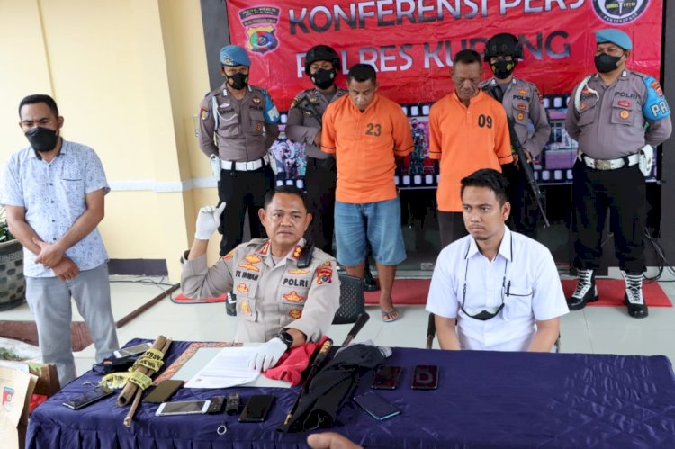 Polres Kupang Tetapkan 2 Pelaku Penganiayaan dan  Pengeroyokan Terhadap Seorang Guru