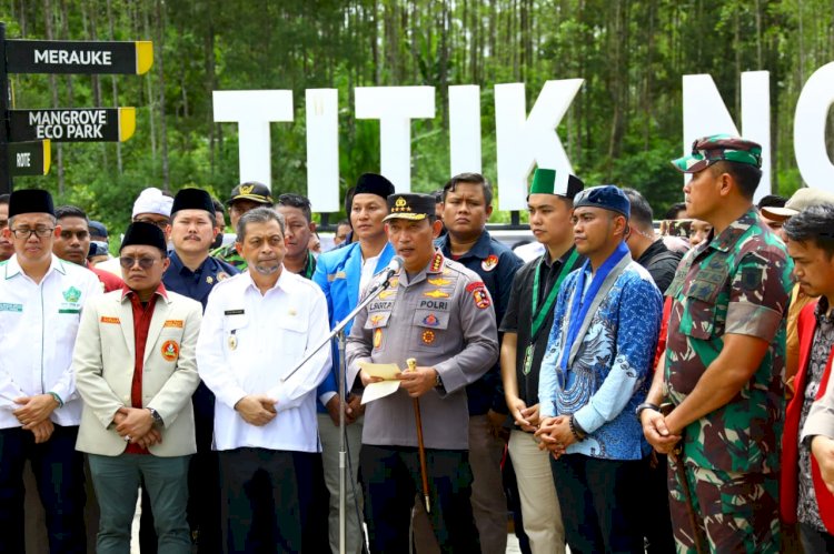 Gelar Bakti Kesehatan di Titik 0 IKN, Kapolri Gelorakan Visi Indonesia Emas 2045