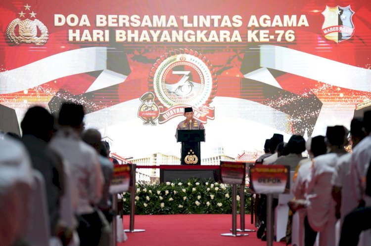 Doa Lintas Agama dari Polri untuk Indonesia yang Lebih Baik 