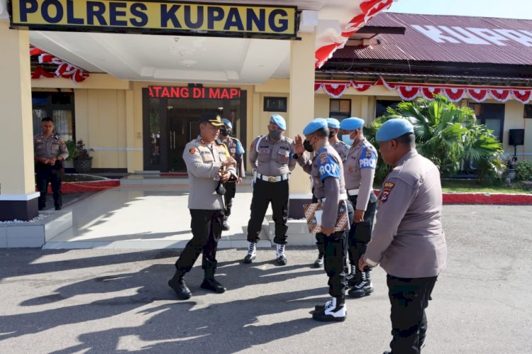 Bidpropam Polda Ntt Gelar Opsgaktiblin di Polres Kupang