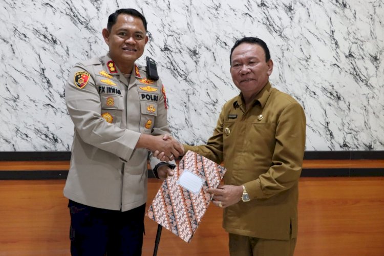 Kapolres Kupang Diberi Kepercayaan oleh Bupati Kupang  Entaskan Masalah Pajak