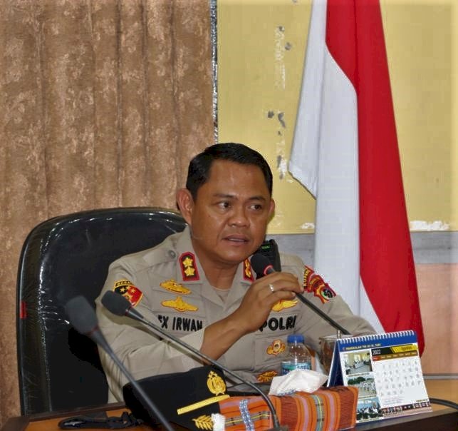 Tingkatkan Kemampuan Personil saat menjalankan Operasi, Polres Kupang Gelar Latpraops  Zebra Turangga 2022