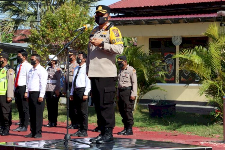 TANGKAL Paham Radikal, Intoleransi, dan  Anti Pancasila, Polres Kupang Gelar Operasi Bina Waspada Turangga 2022