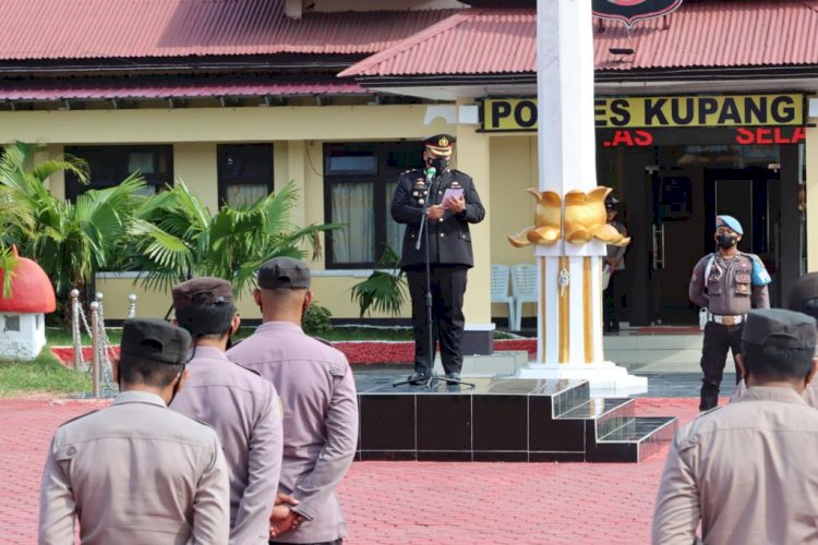 Peringati Hari Sumpah Pemuda ke-94, Polres Kupang Gelar Upacara dengan Penuh Khidmat