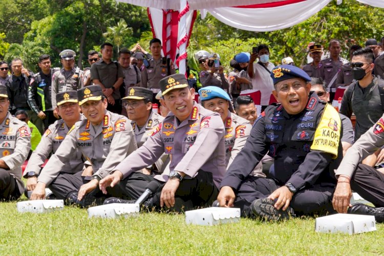 Gladi Pengamanan dan Tinjau Venue, Kapolri Pastikan KTT G20 Berjalan Lancar dan Aman