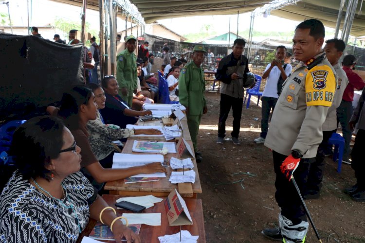 Buah Manis Kerja Keras Kapolres Kupang dan Jajaran Hasilkan Pilkades Serentak Yang Aman dan Damai