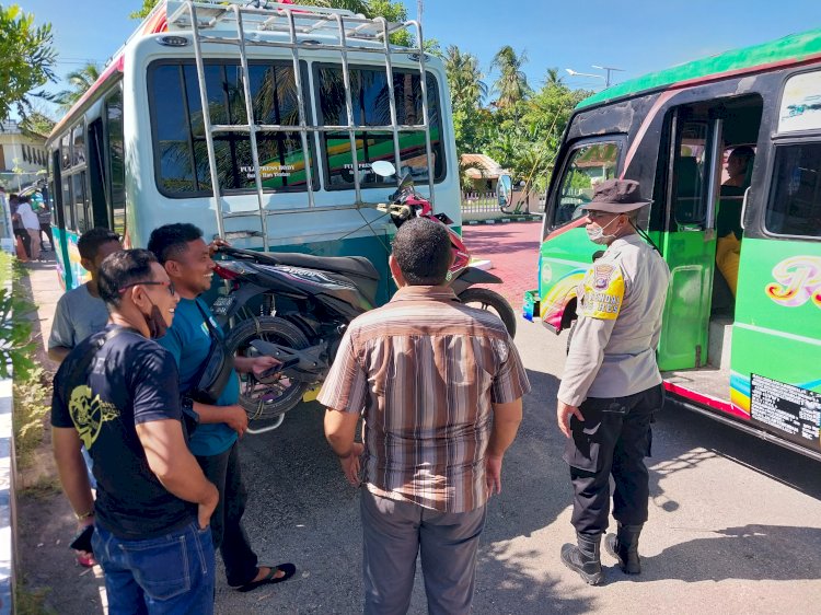 Gelaran  Operasi Pekat Turangga 2022 Polres Kupang Hari Kedua, Sita Satu unit Sepeda Motor Tanpa Dokumen Lengkap