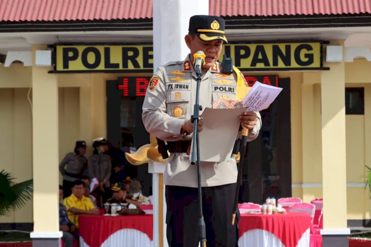 Kapolres Kupang Terbitkan Himbauan Jelang Hari Raya Natal 2022  dan Tahun Baru 2023