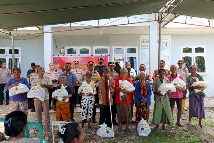 Beri Apresiasi Atas Kinerja Kapolda NTT dan Kapolres Kupang, Kades Nunkurus : 