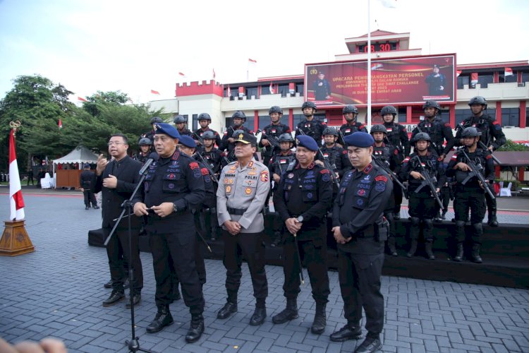 Polri Kirim Personel Terbaik Ikuti UAE SWAT Challenge di Dubai