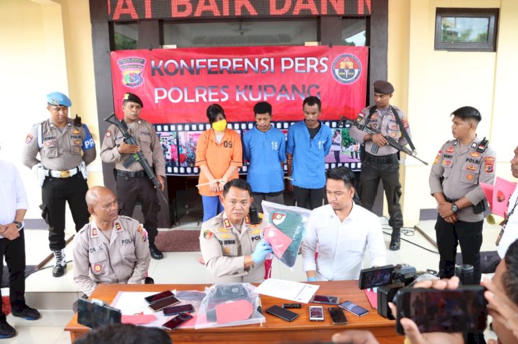 Rilis Kasus Percabulan dan Persetubuhan Anak Bawah Umur serta Kasus Penipuan, Kapolres Kupang : Para Pelaku sudah Kami Tahan,  Kasus Penemuan Mayat, Masih diidentifikasi !