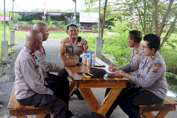 Jelang Operasi Semana Santa 2023 Polres Kupang Tingkatkan Giat Rutin Kepolisian