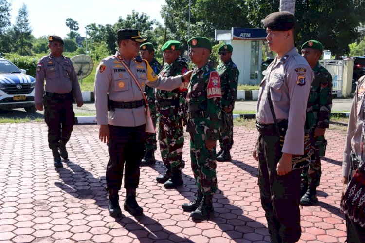 352 Personil Polres Kupang Siap Amankan Paskah 2023