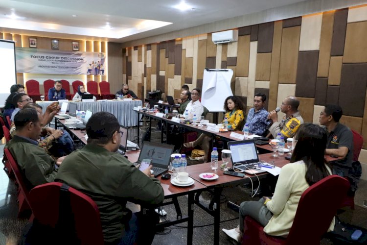 Wakapolres Kupang Turut Menghadiri FGD Survei  Indeks Kemerdekaan Pers Provinsi NTT Tahun 2023