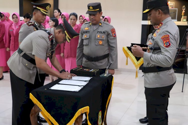 Jabatan Kapolres Kupang Diserahterimakan,  AKBP FX. Irwan Arianto, S.I.K, M.H  diganti AKBP Anak Agung Gde Anom Wirata, S.I.K, M.H