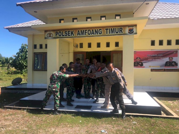 TNI-POLRI di Perbatasan NKRI-RDTL Gelar Pertemuan,  Ada  Apa  ?