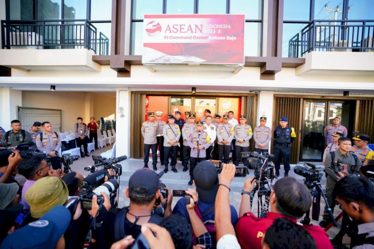 Cek 91 Command Center, Kapolri Tegaskan Siap Amankan KTT ASEAN di Labuan Bajo