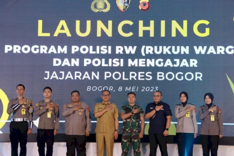 Sebanyak 1.200 Polisi RW diluncurkan  di Bogor