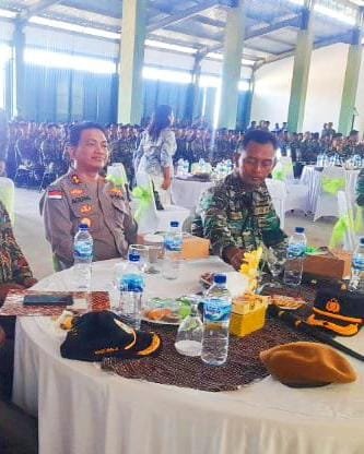 Yon Arhanud dan Armed  Rayakan Ulang Tahun Dihadiri Pangdam IX Udayana, Kapolres Kupang Beri Kejutan