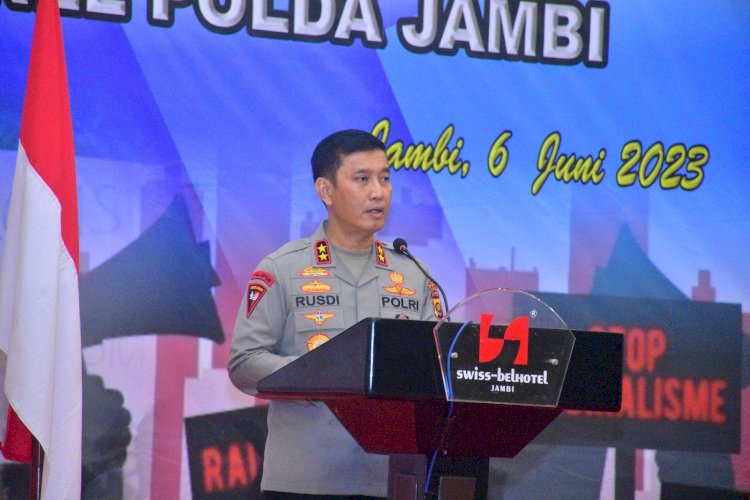 Cegah Radikalisme dan Intoleransi, Kapolda Buka Kegiatan Pembinaan Bagi Personel Polda Jambi